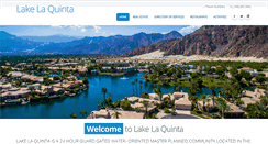 Desktop Screenshot of lakelaquinta.com